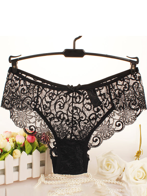 Eco-friendly Women's Breathable Comfort Lace Briefs