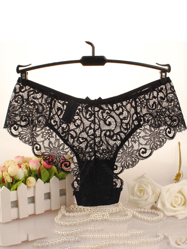 Eco-friendly Women's Breathable Comfort Lace Briefs