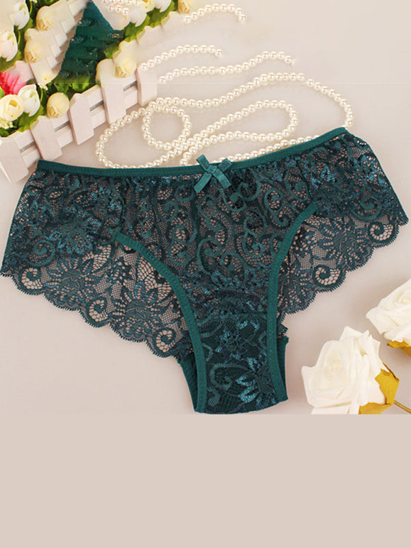 Eco-friendly Women's Breathable Comfort Lace Briefs