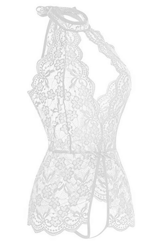 Eco-friendly Ladies Sexy Babydoll Lace Nightgown