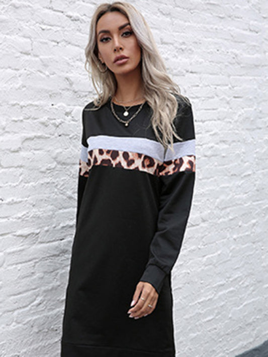 Women's long -sleeved new product fashion and comfortable dress