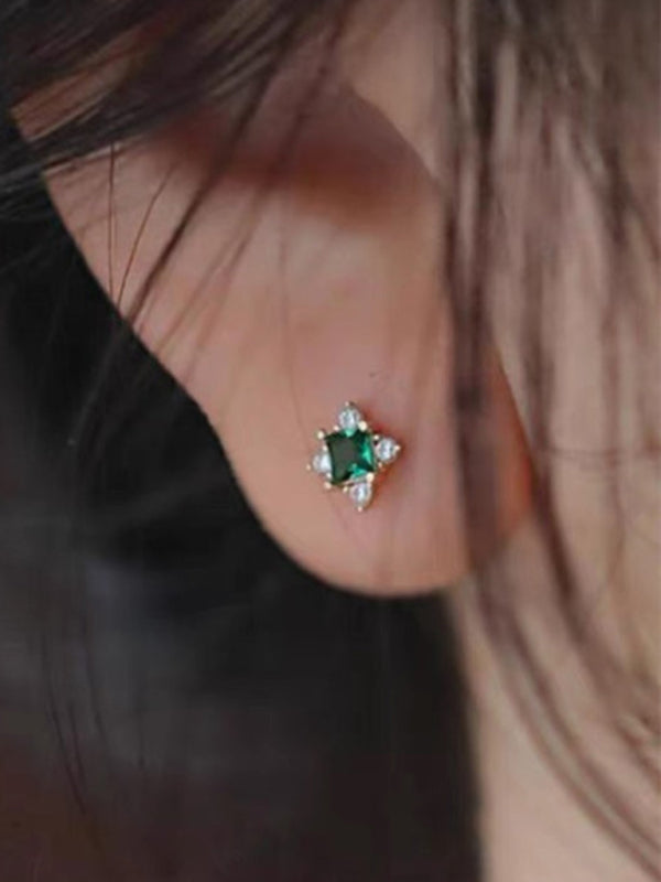 Eco-friendly New small retro exquisite niche mini earrings