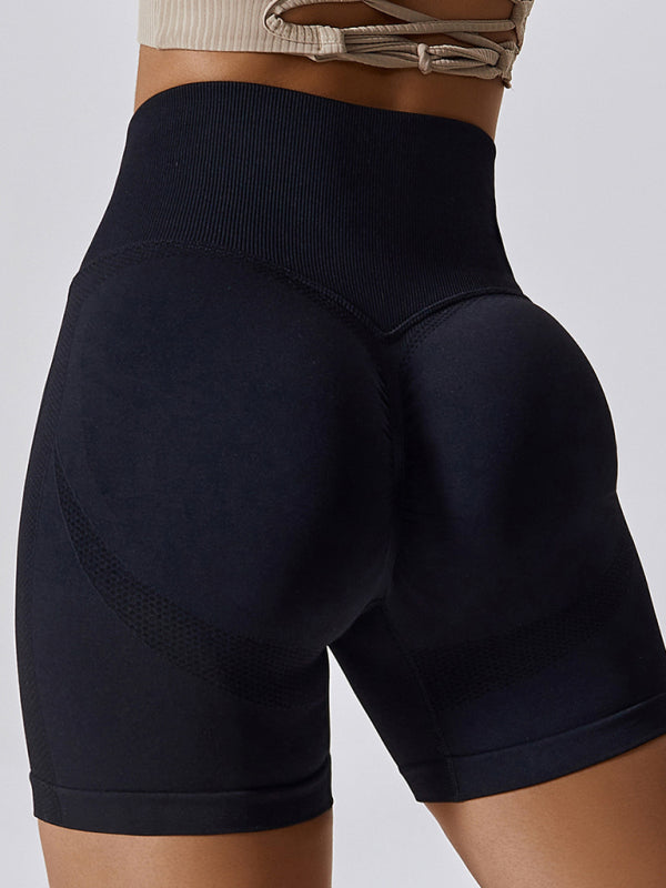 Comfortable butt lifting sports shorts women's yoga clothing